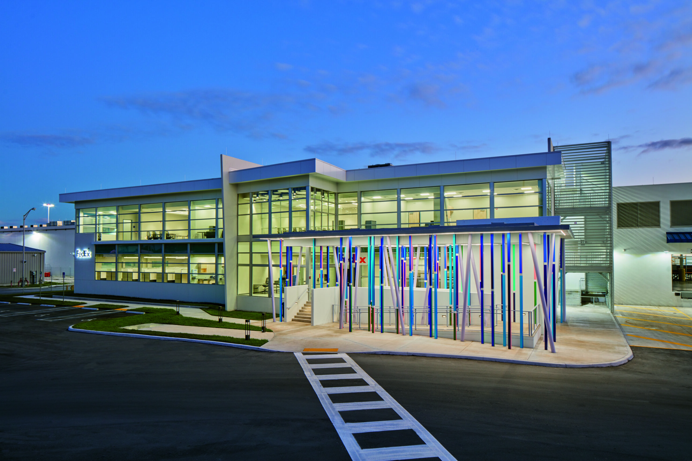 distribution center entrance