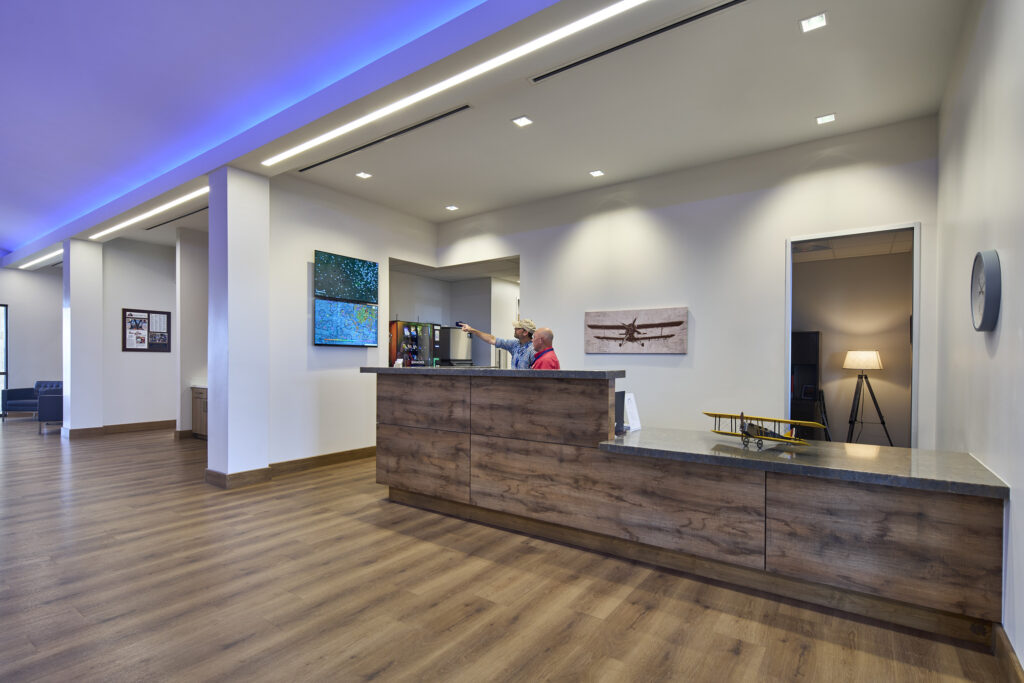 City Of Granbury FBO lobby