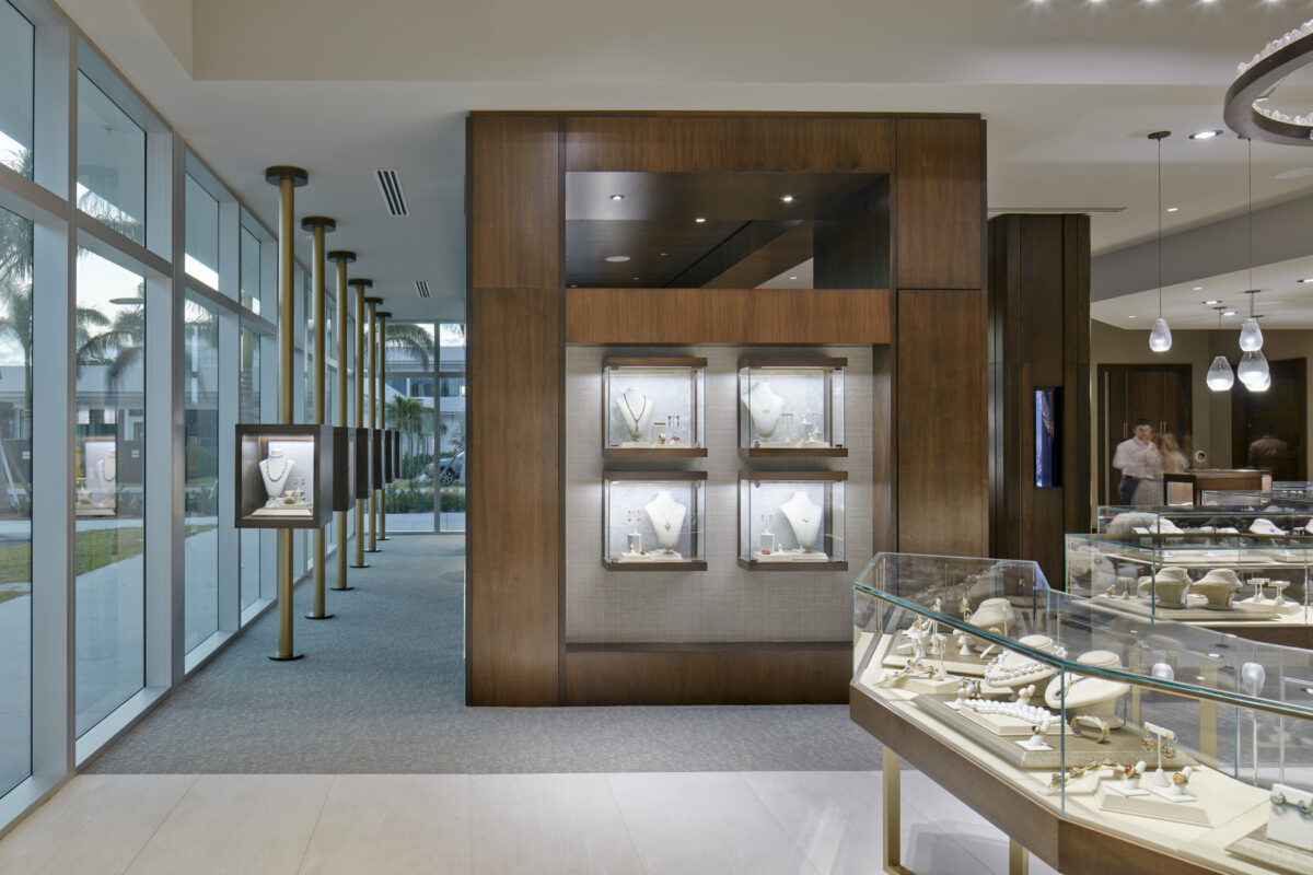jewelers showroom