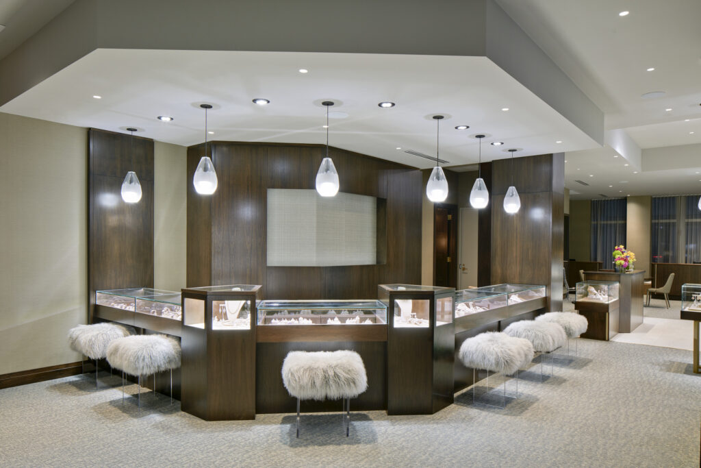 jewelers showroom