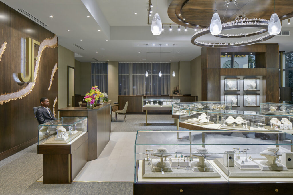 jewelers showroom