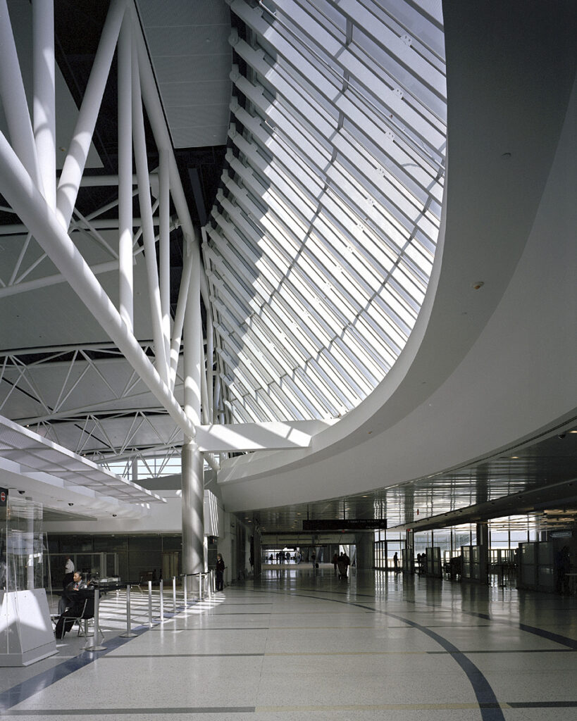 international arrivals interior