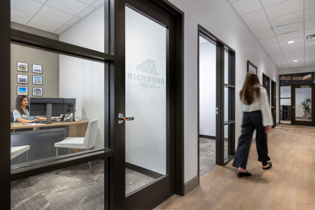 people in office space