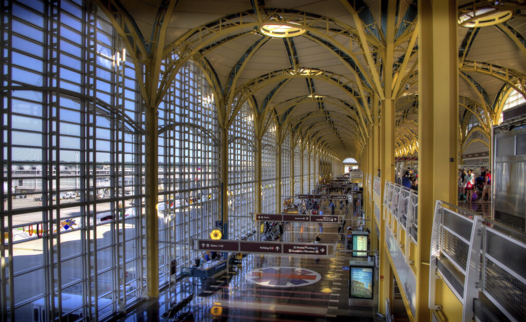 view of terminal interior