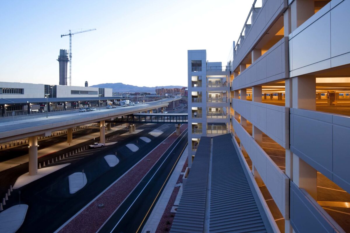 parking garage exterior