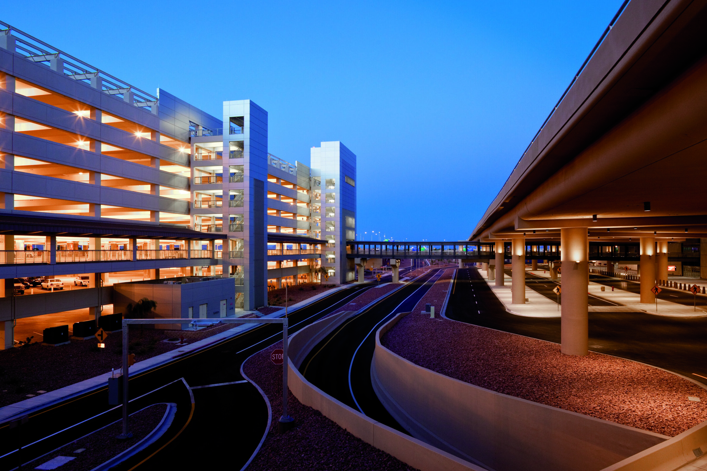 parking garage exterior