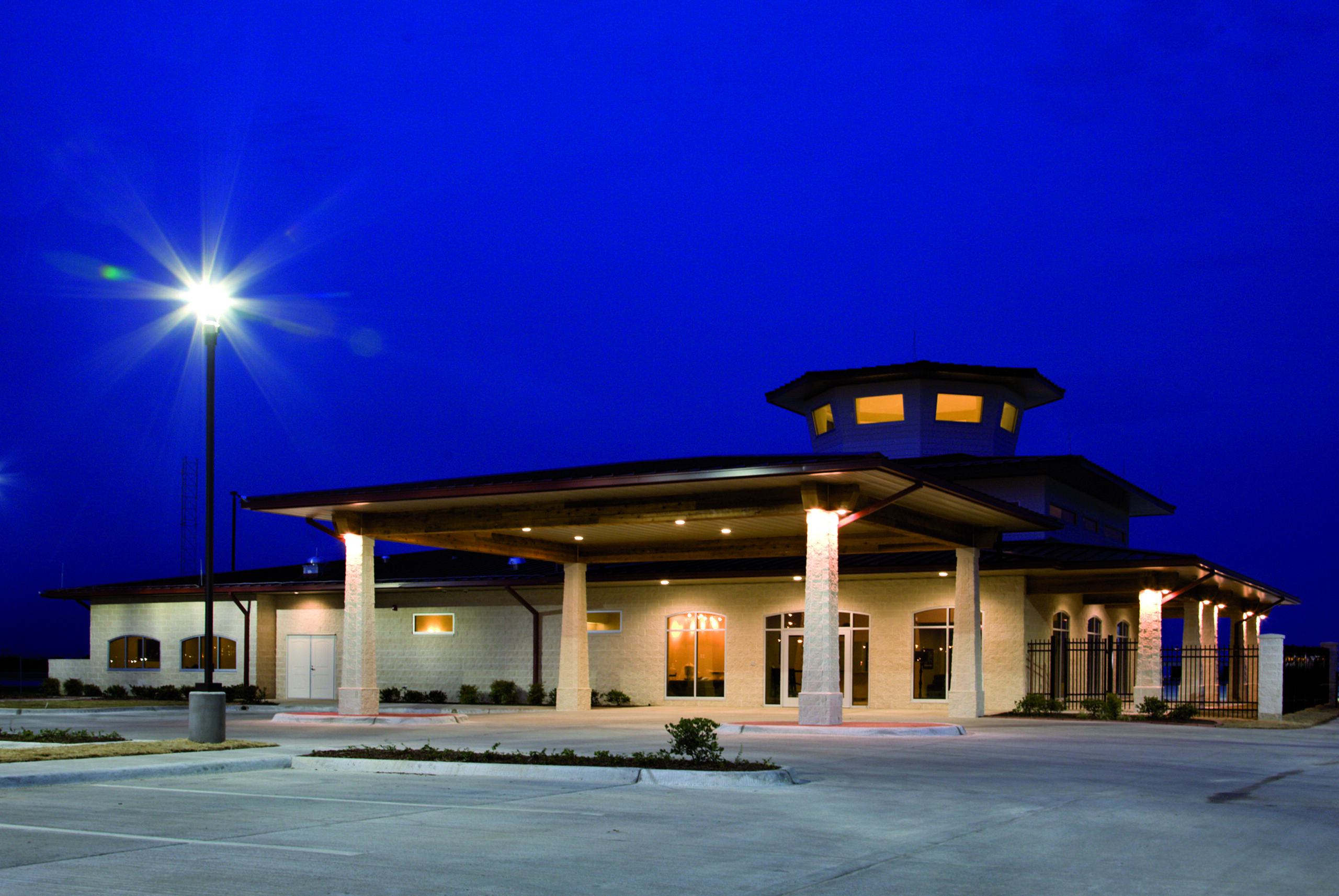 Terrell Municipal Airport terminal entrance