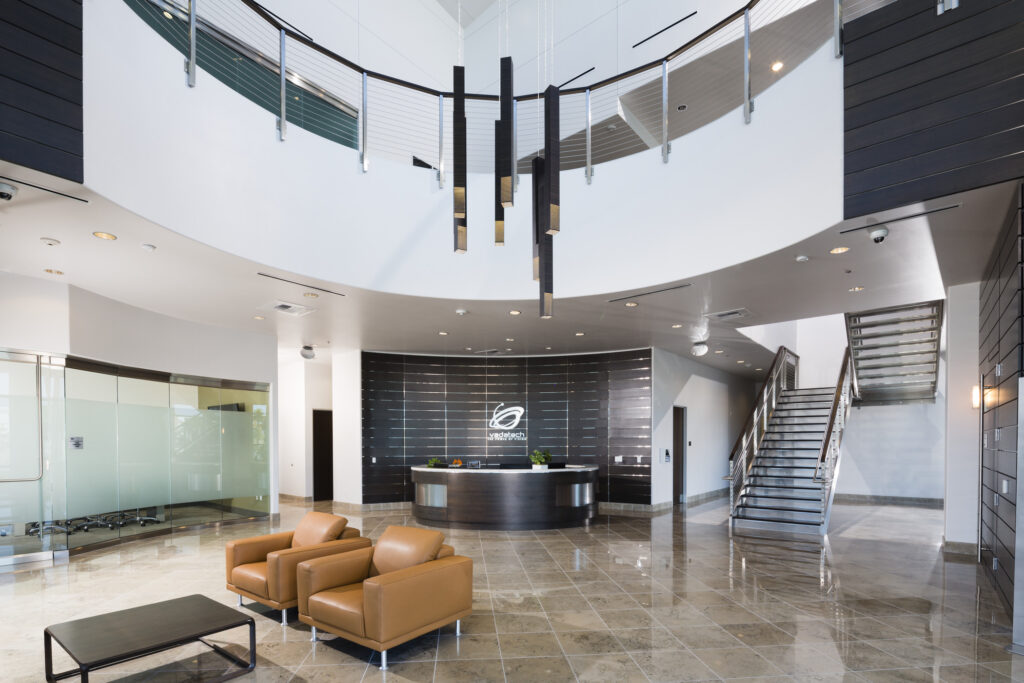 lobby and reception
