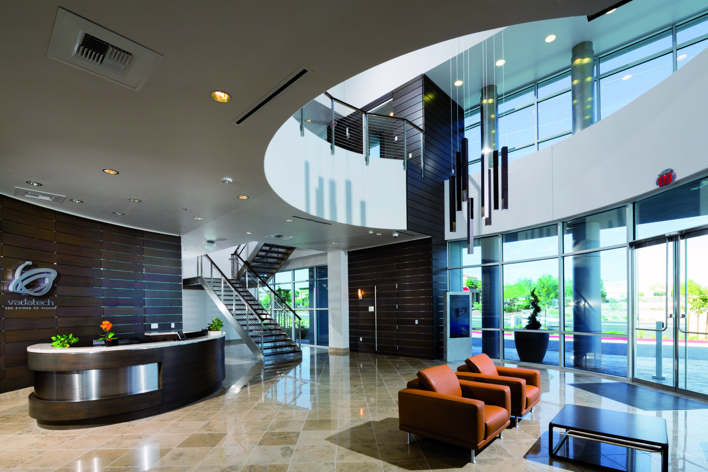 reception and lobby