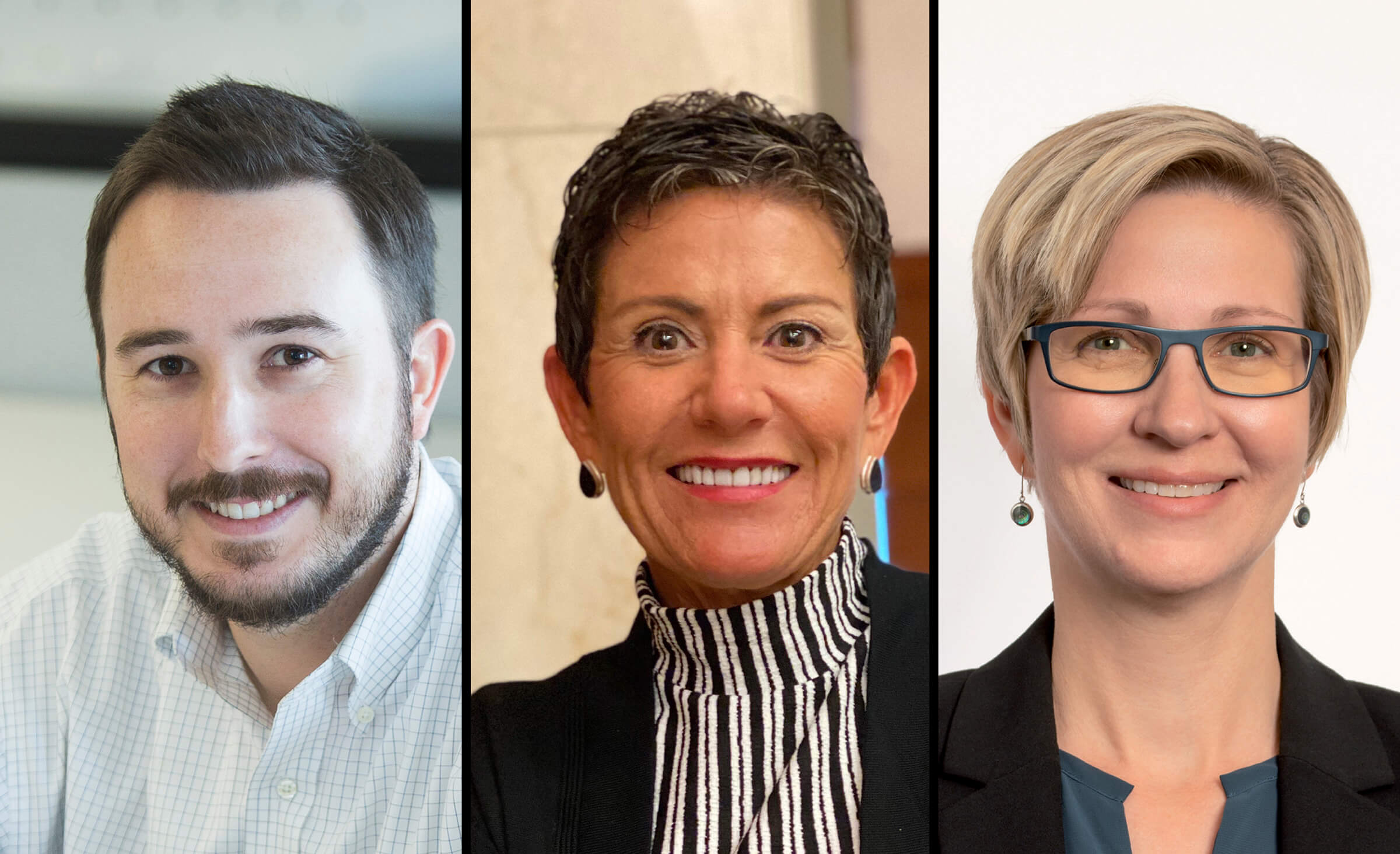 Ryan Josefovsky, PE, Sharon Lang, and Diana Payne