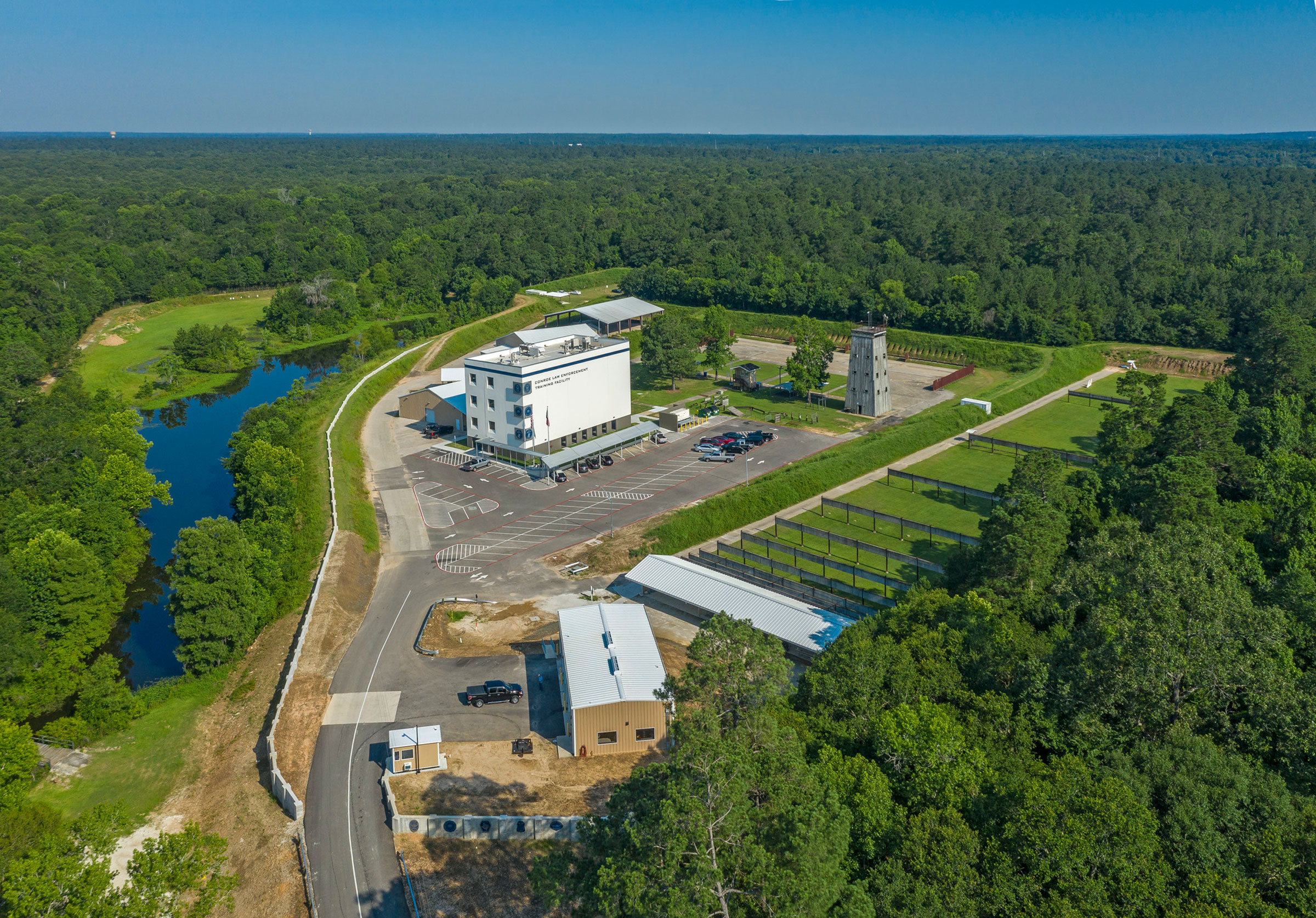 City of Conroe Police Training Classroom building