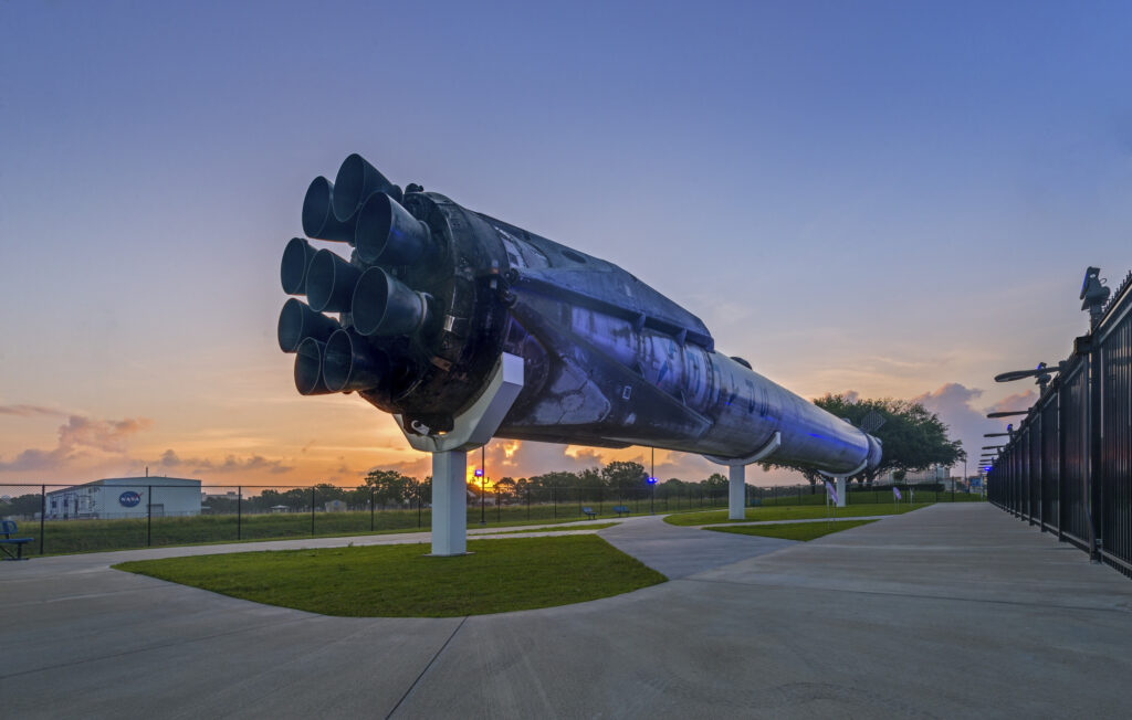 SpaceX Falcon 9 exhibit