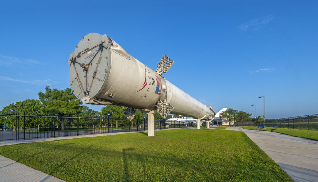 SpaceX Falcon 9 exhibit