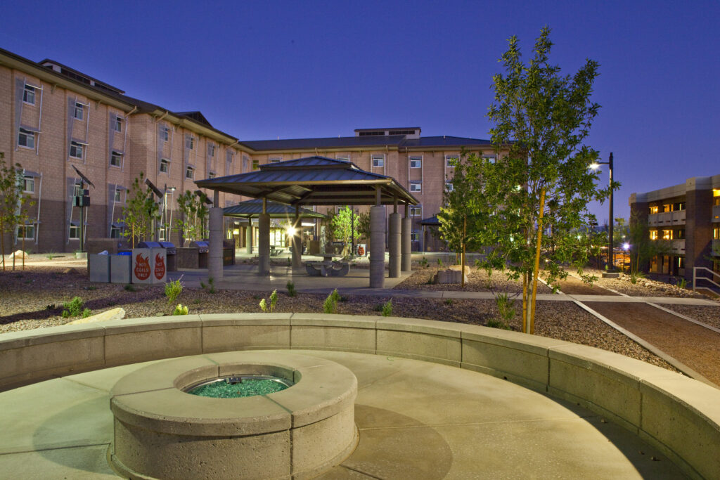 outdoor community space