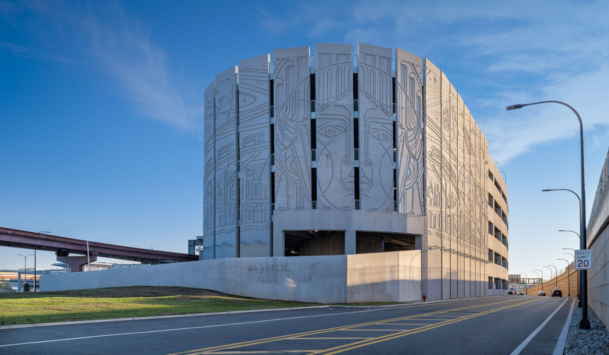 Consolidated Rental Car Facility (ConRAC) at Newark Liberty International Airport (EWR)