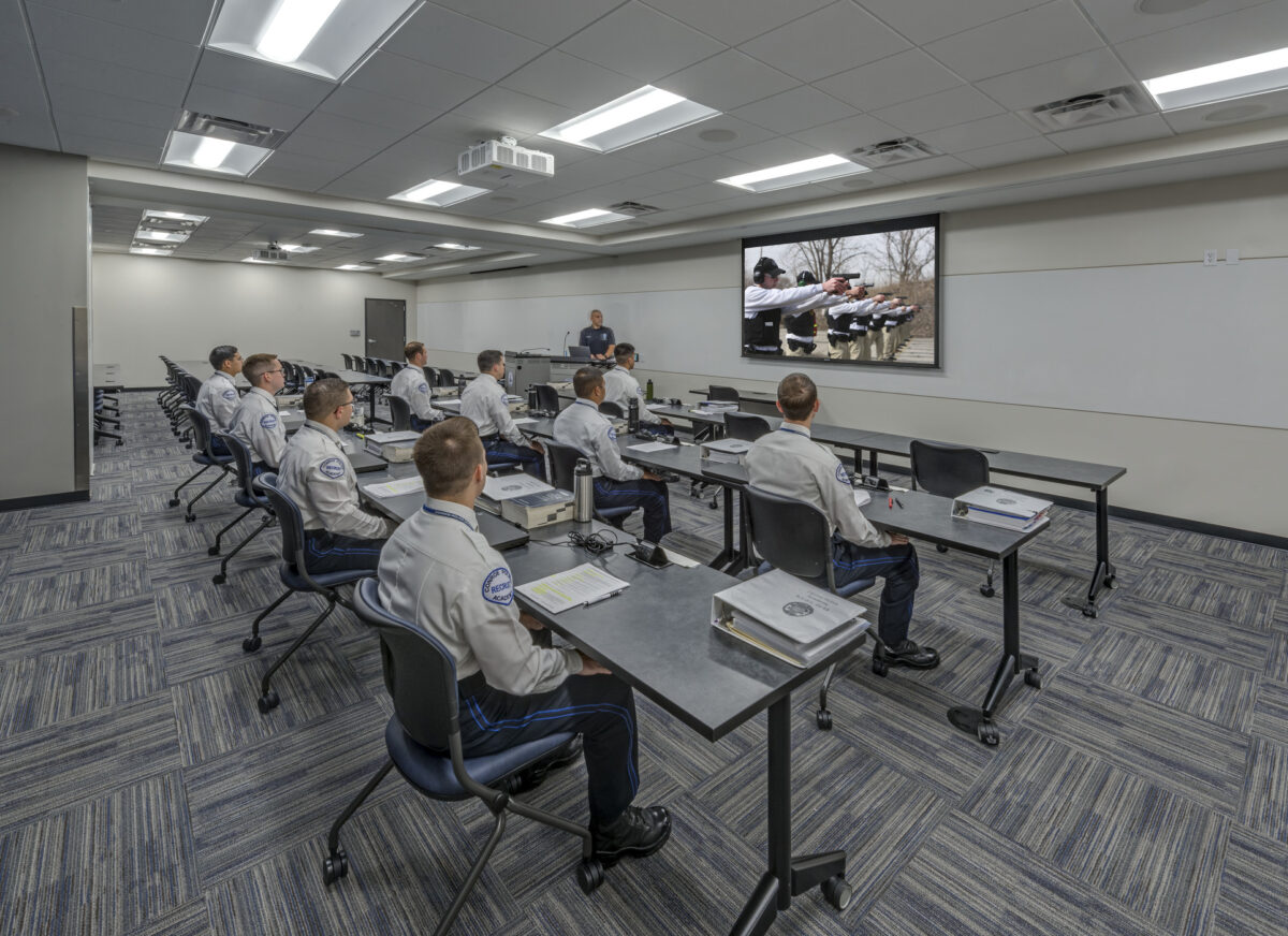 City of Conroe Police Training Classroom Building