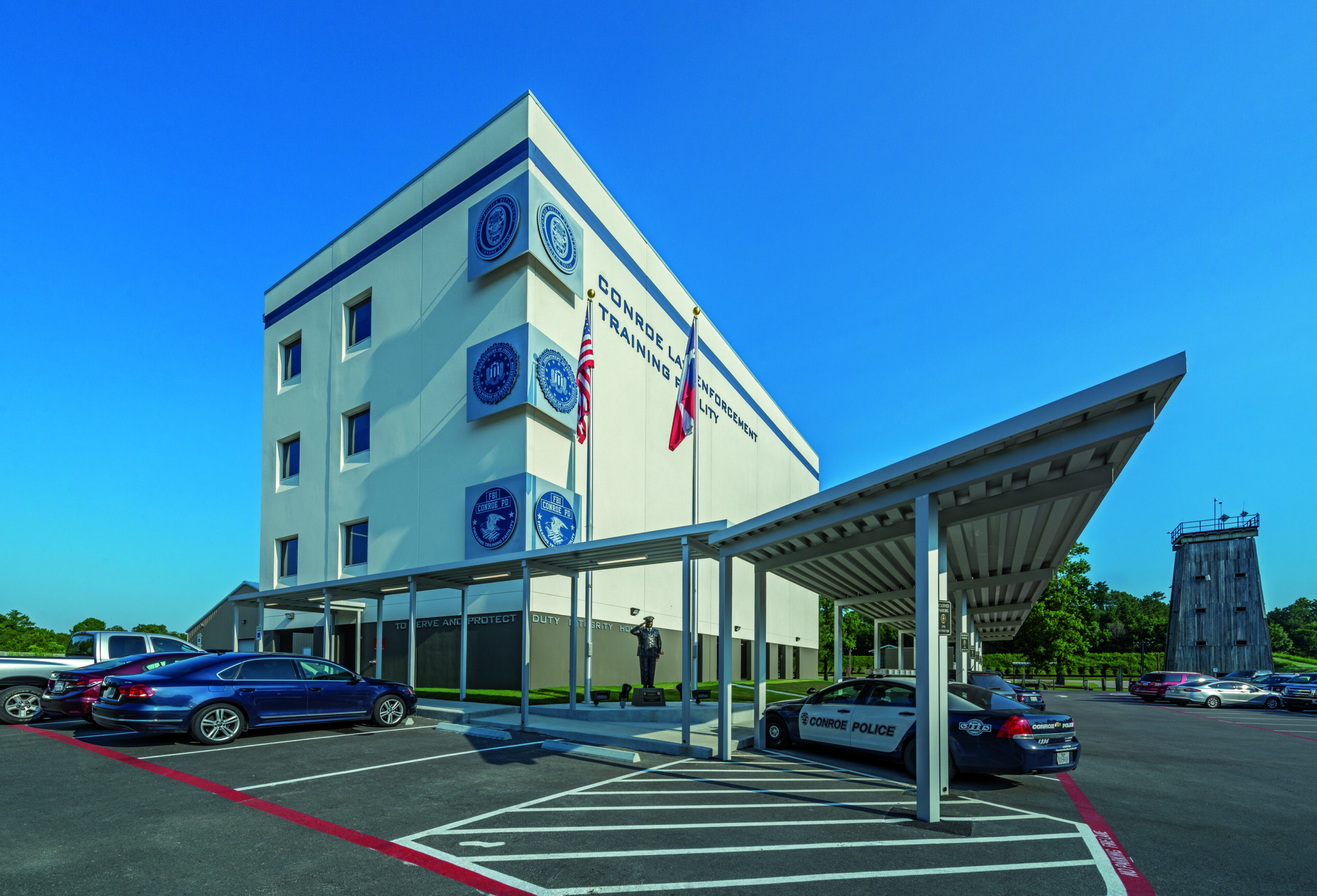 City of Conroe Police Training Classroom Building