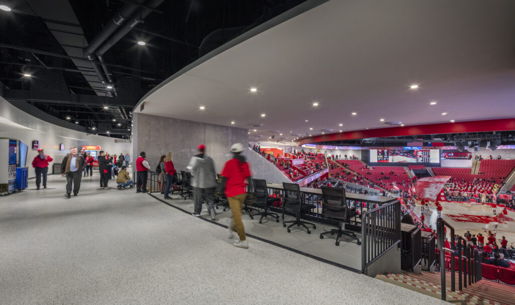 view of bowl and court