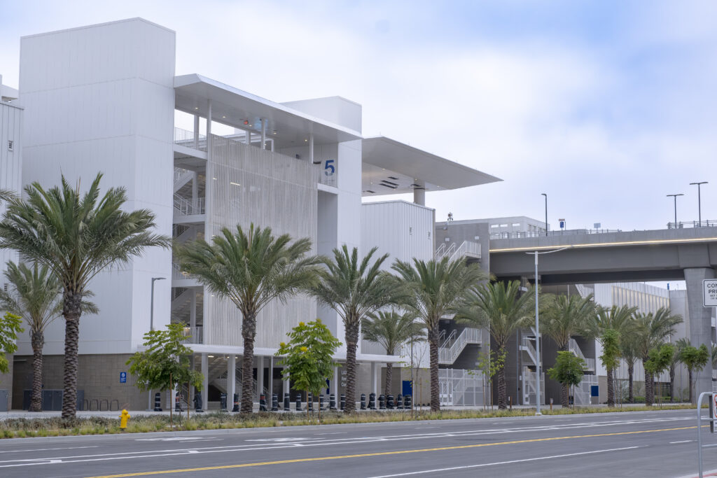 Consolidated Rental Car Facility (ConRAC) at Los Angeles International Airport (LAX)