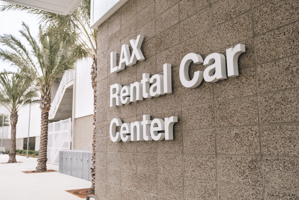 Consolidated Rental Car Facility (ConRAC) at Los Angeles International Airport (LAX)