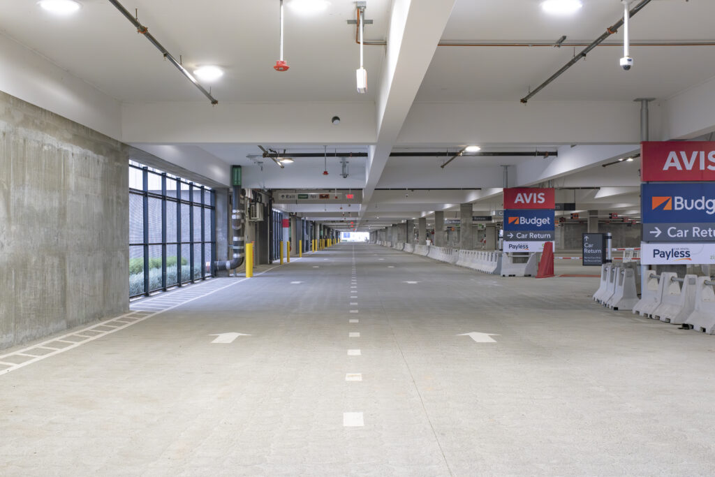 Consolidated Rental Car Facility (ConRAC) at Los Angeles International Airport (LAX)