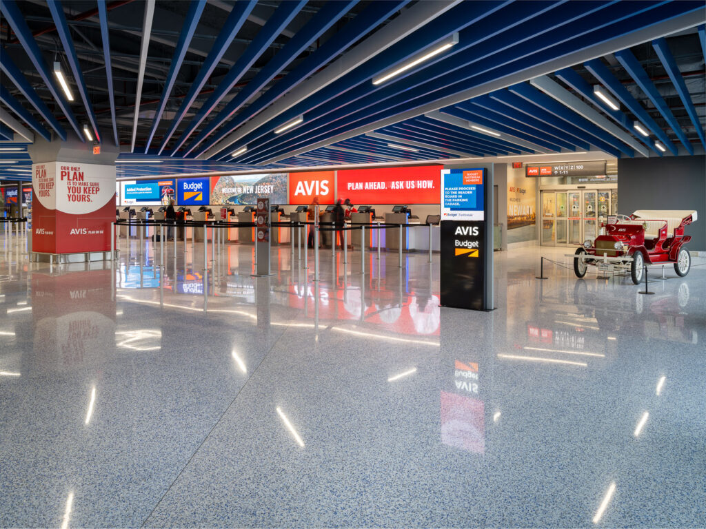 Consolidated Rental Car Facility (Conrac) at Newark Liberty International Airport (EWR)