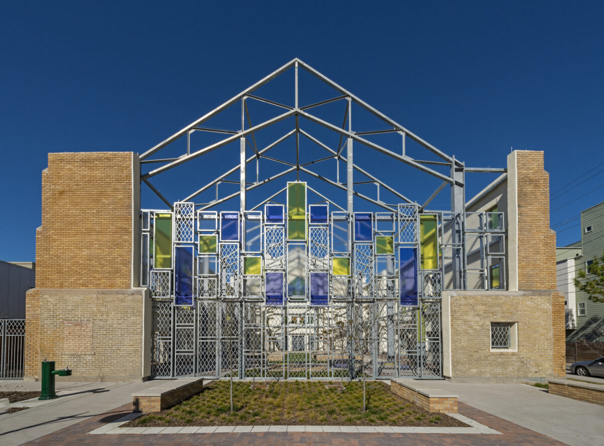 open air church structure