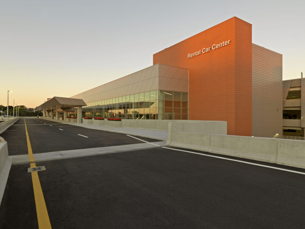 Consolidated Rental Car Facility (ConRAC) at Boston Logan International Airport (BOS)