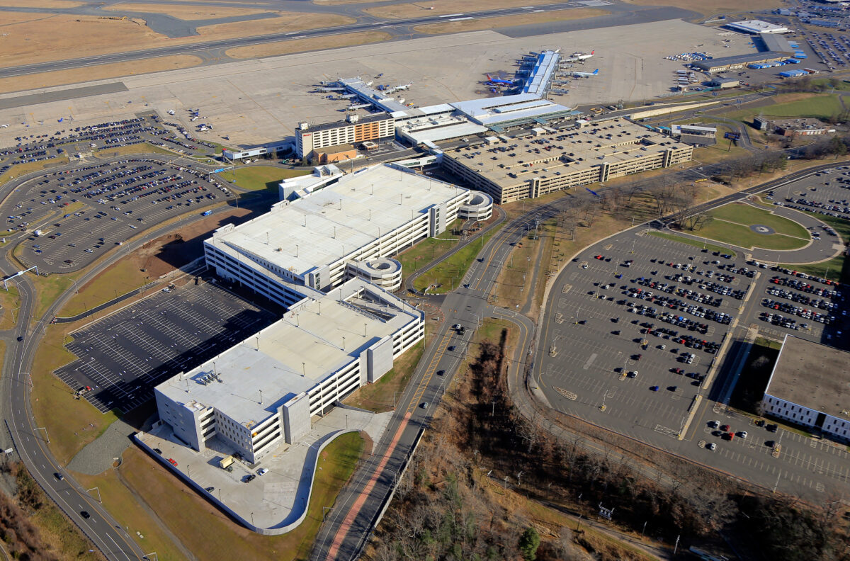 Consolidated Rental Car Facility (ConRAC) at Bradley International Airport (BDL)