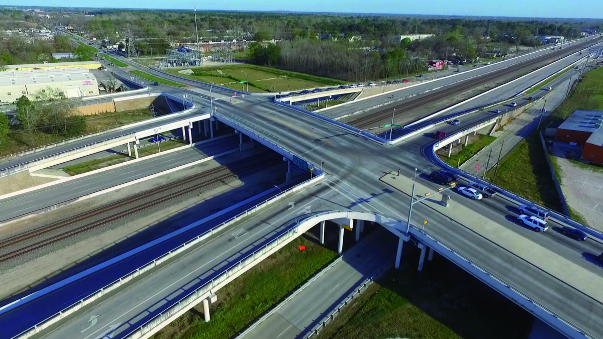 Aldine Mail Route Overpass