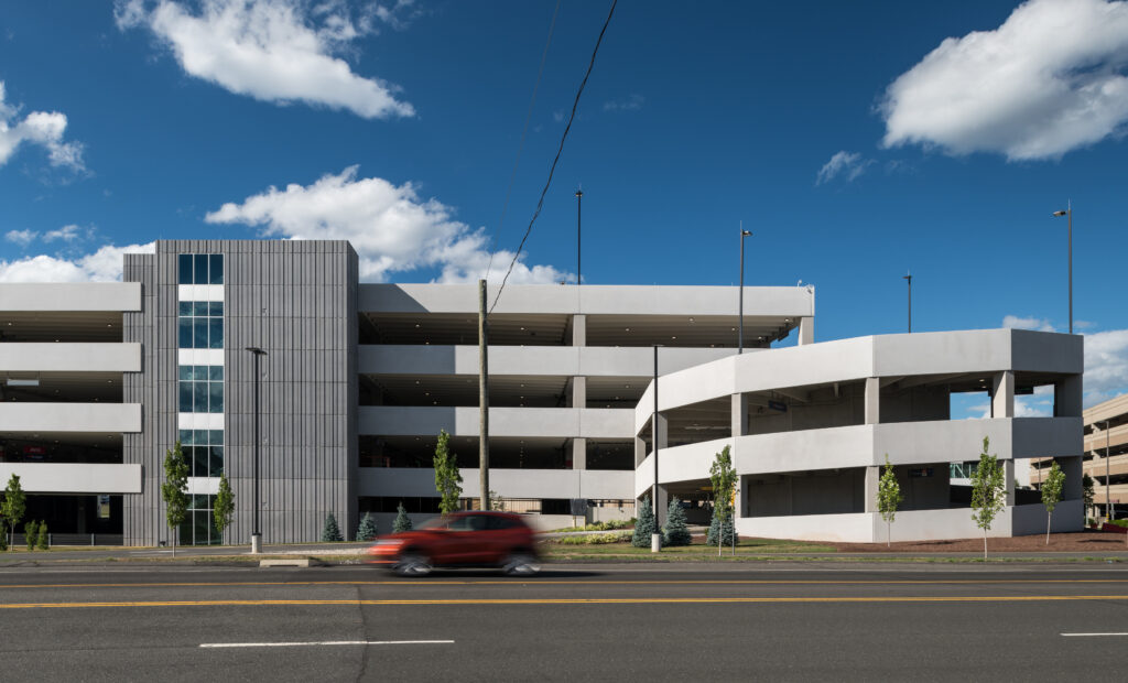 Consolidated Rental Car Facility (ConRAC) at Bradley International Airport (BDL)