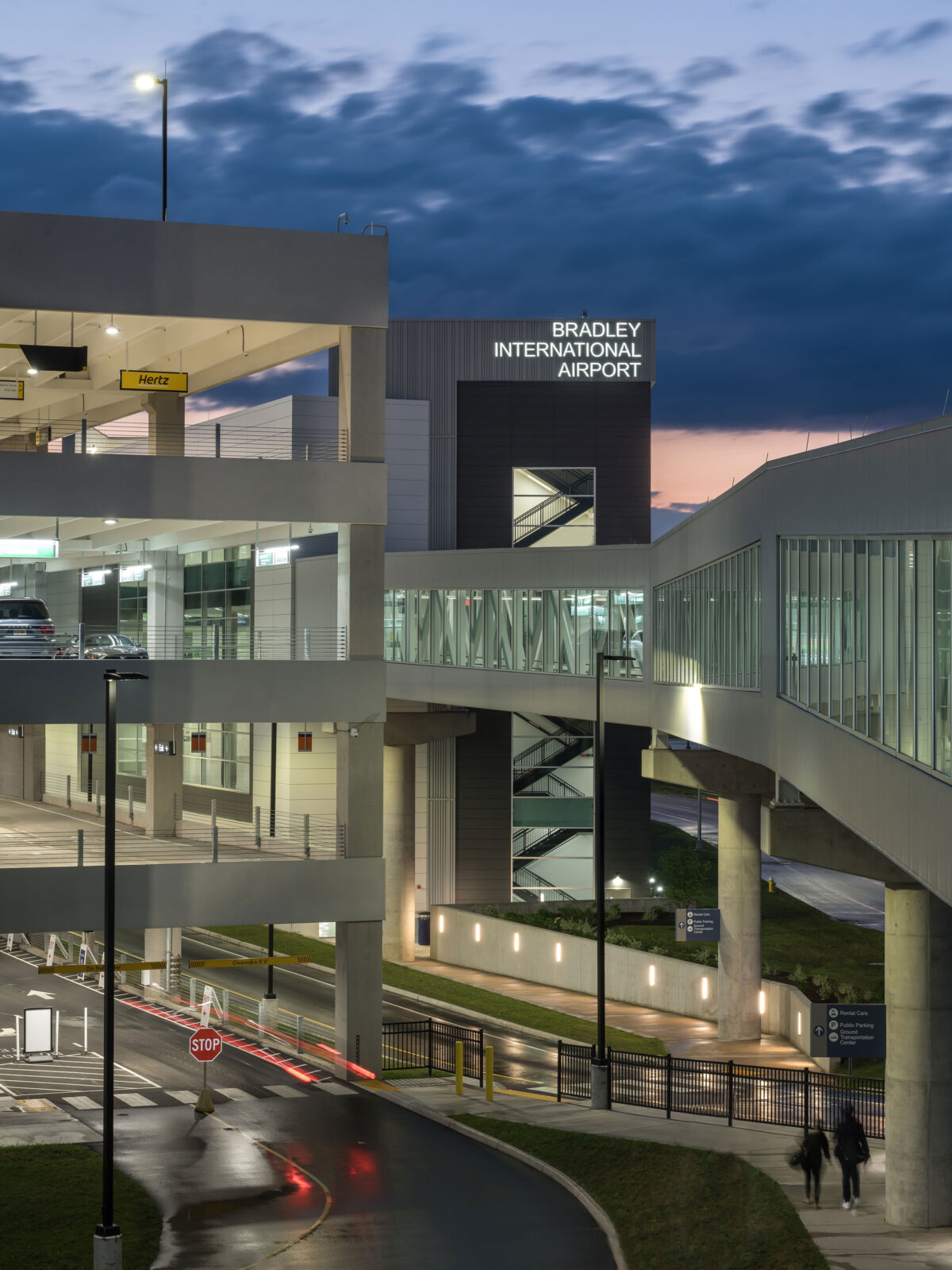 Consolidated Rental Car Facility (ConRAC) at Bradley International Airport (BDL)