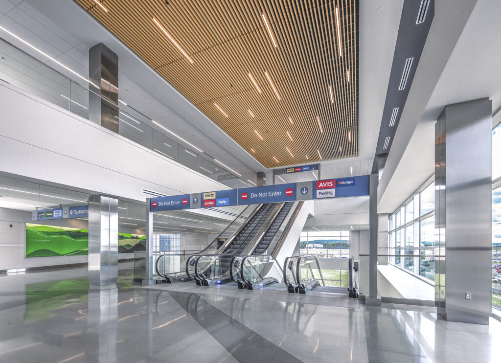 Consolidated Rental Car Facility (ConRAC) at Bradley International Airport (BDL)