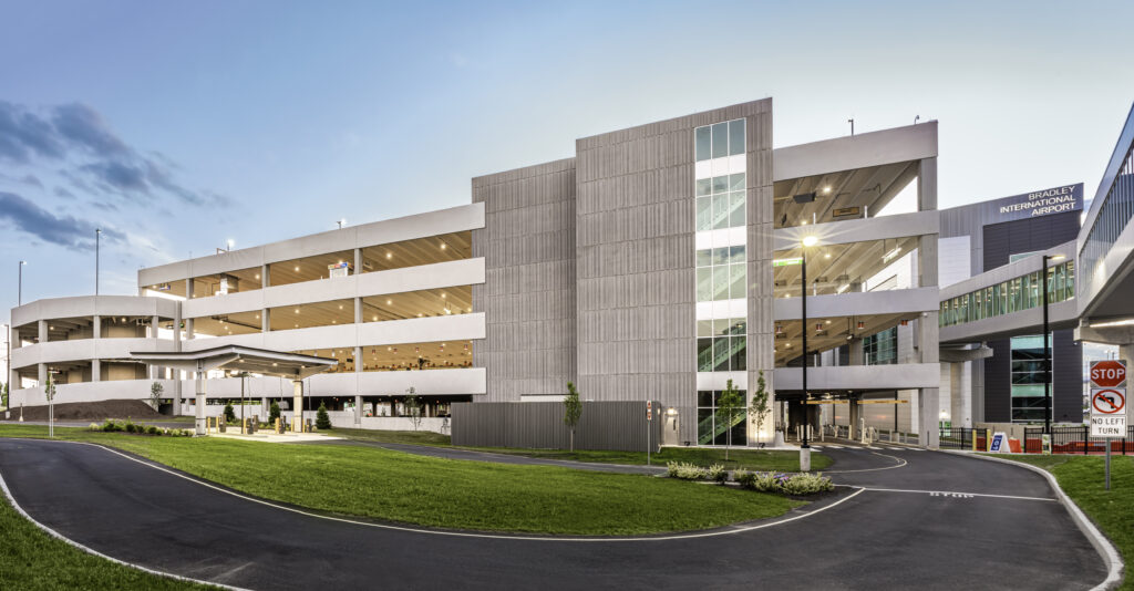Consolidated Rental Car Facility (ConRAC) at Bradley International Airport (BDL)