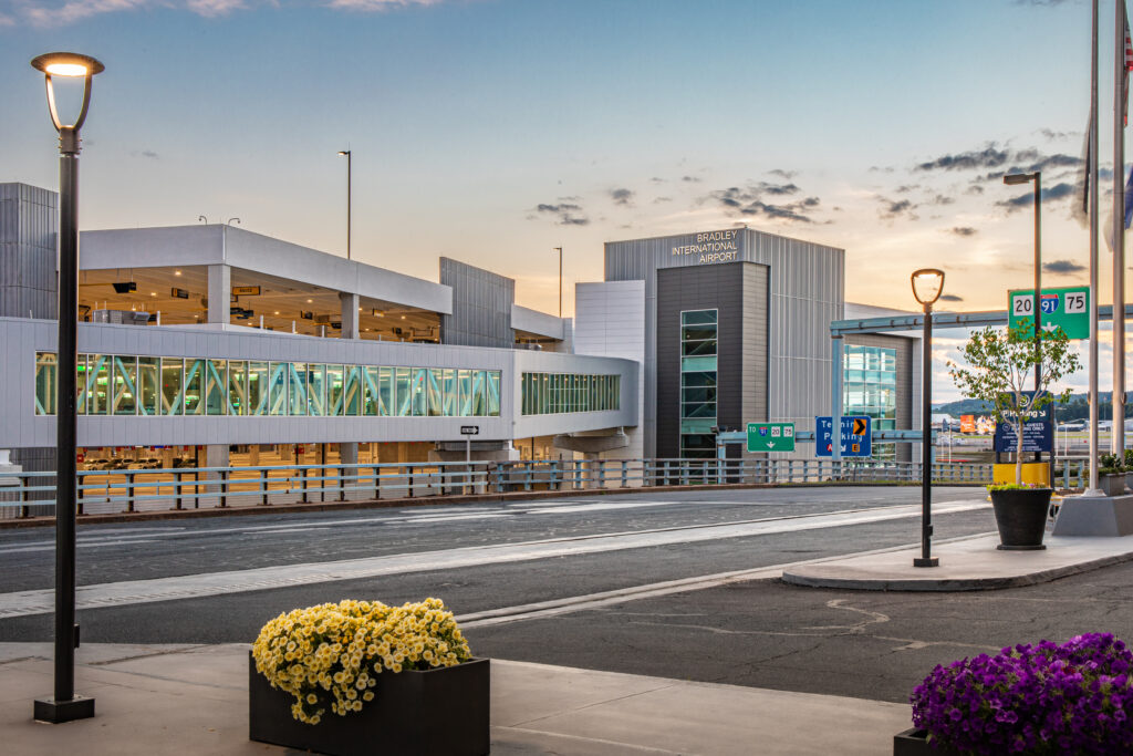 Consolidated Rental Car Facility (ConRAC) at Bradley International Airport (BDL)