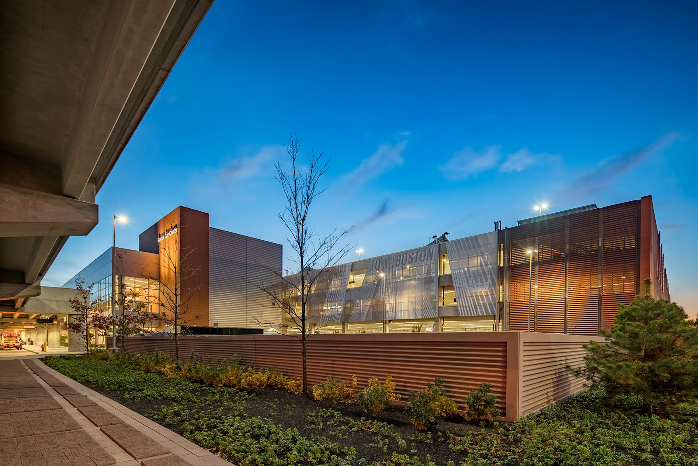 Consolidated Rental Car Facility (ConRAC) at Boston Logan International Airport (BOS)