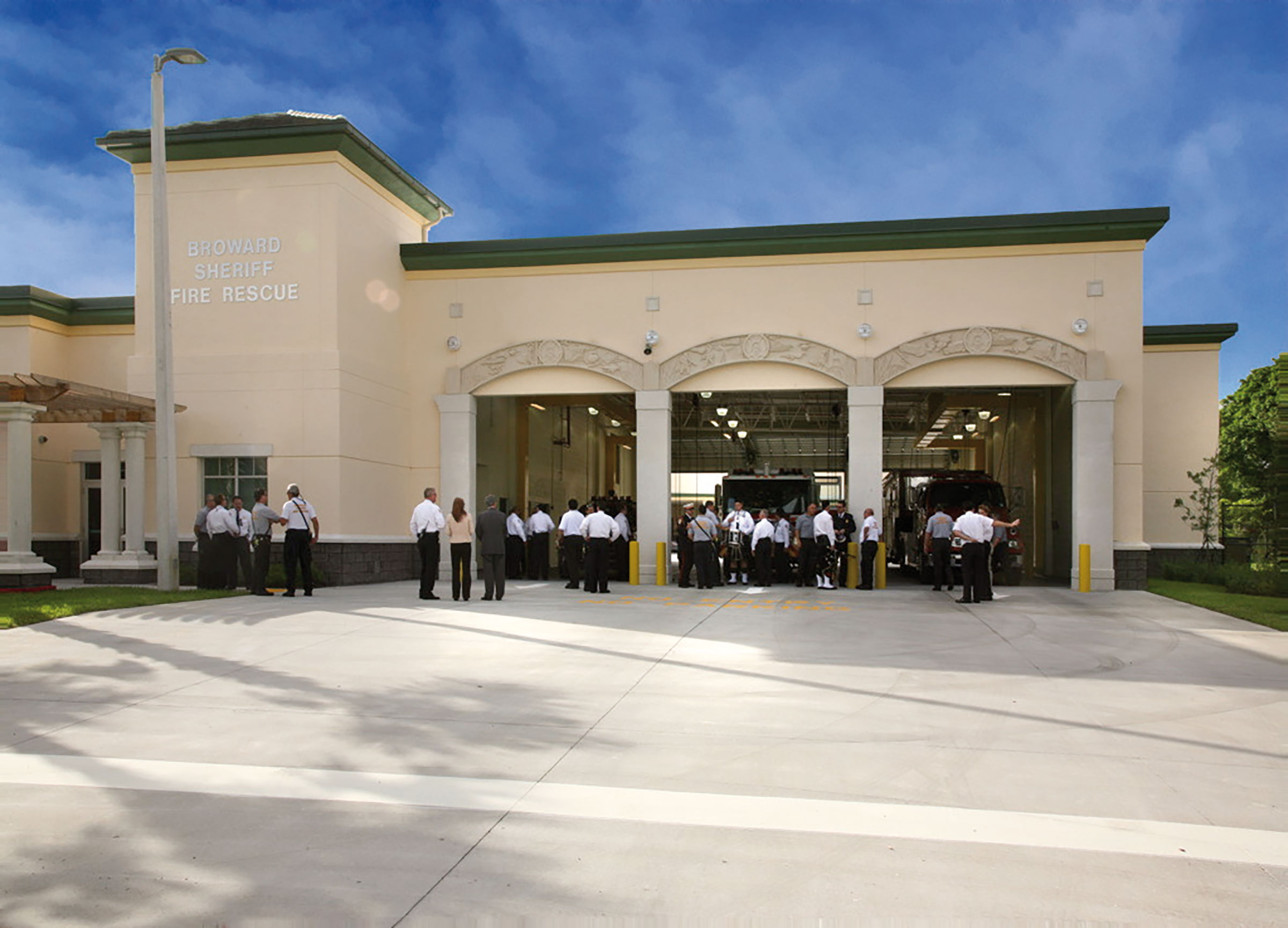 Broward County Sheriff's Office Airport/Seaport Fire Rescue Station + Warehouse