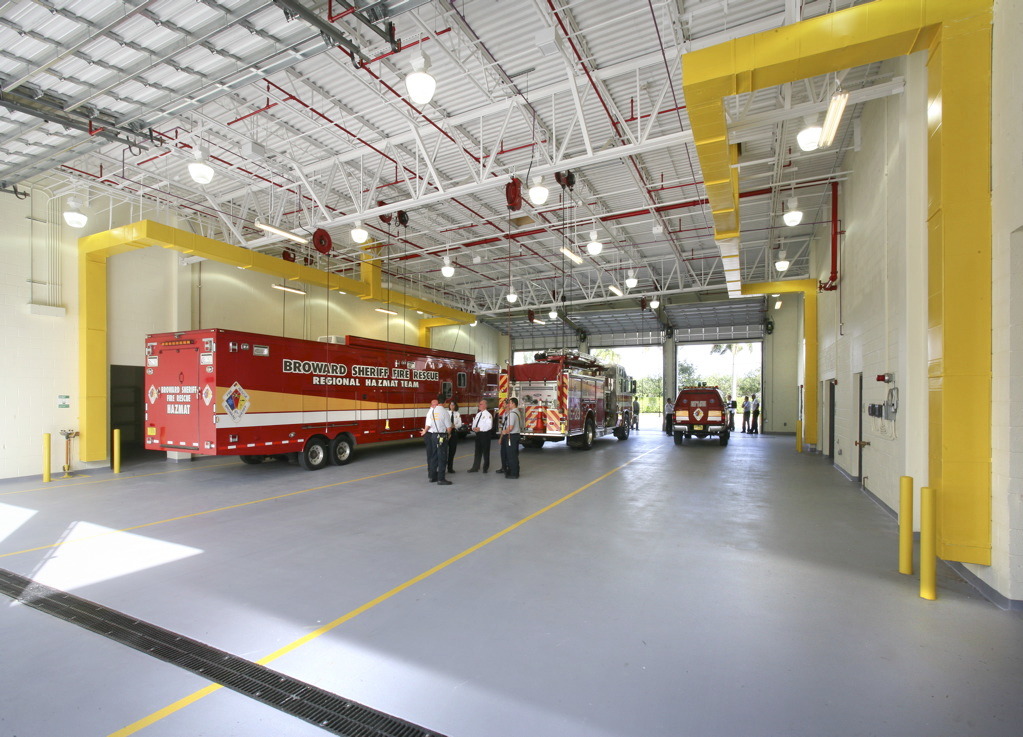 Broward County Sheriff's Office Airport/Seaport Fire Rescue Station + Warehouse