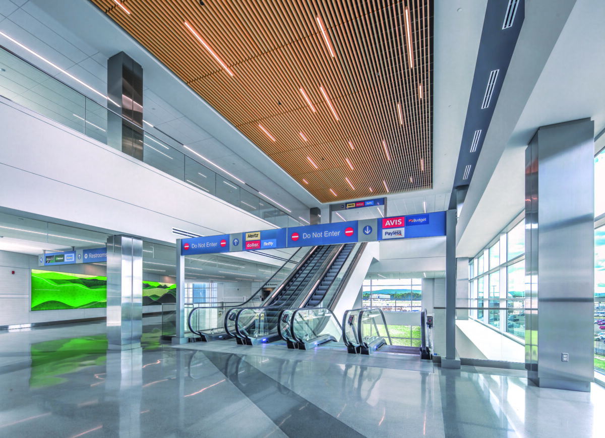 Consolidated Rental Car Facility (ConRAC) at Bradley International Airport (BDL)