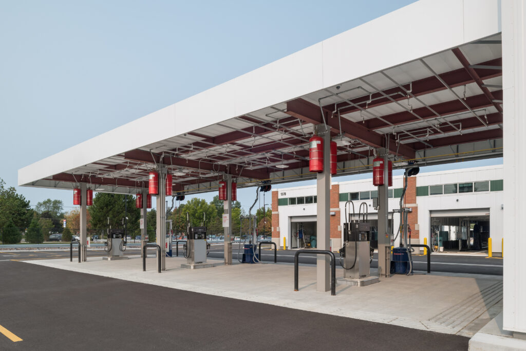 Consolidated Rental Car Maintenance + Storage Facility at Patrick Leahy Burlington International Airport (BTV)