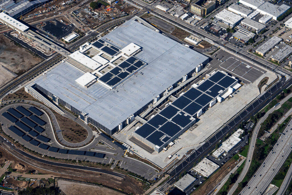 Consolidated Rental Car Facility (ConRAC) at Los Angeles International Airport (LAX)
