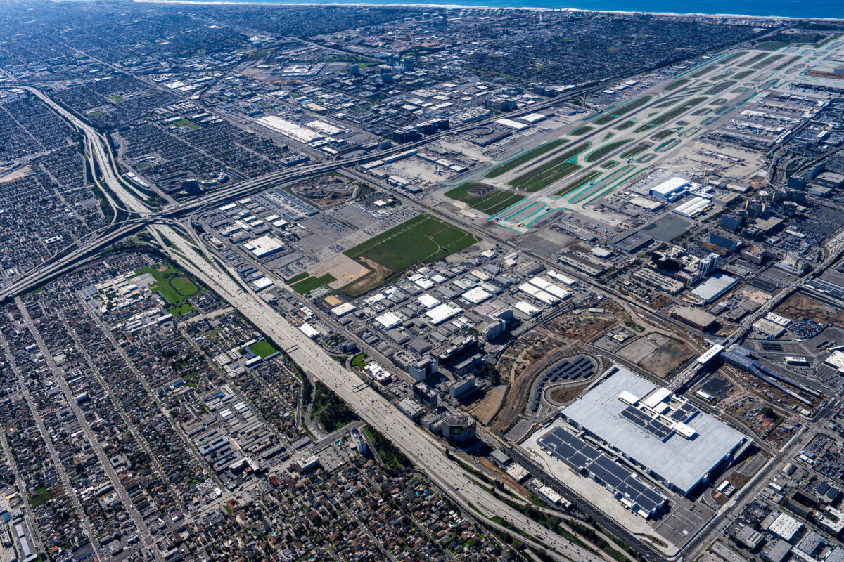 Consolidated Rental Car Facility (ConRAC) at Los Angeles International Airport (LAX)