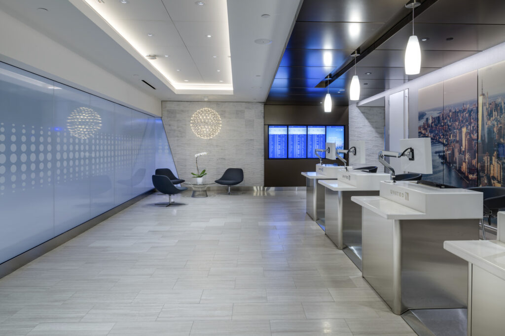 United Airlines Terminal C Global Services Lounge at Newark Liberty International Airport (EWR)
