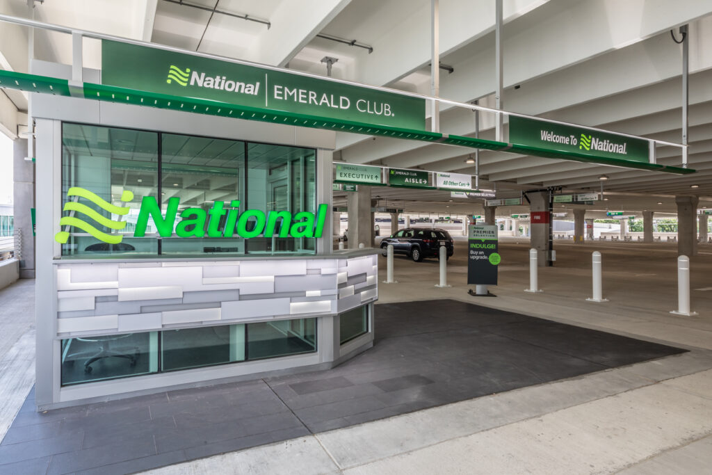 Consolidated Rental Car Facility (ConRAC) at Bradley International Airport (BDL)