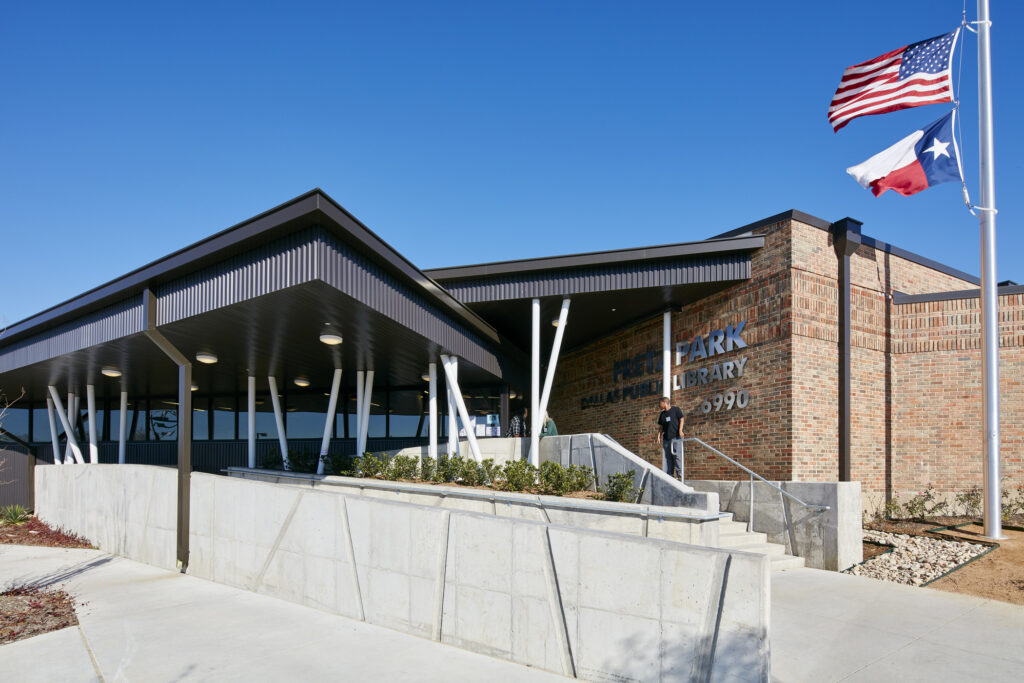 City of Dallas Fretz Park Library