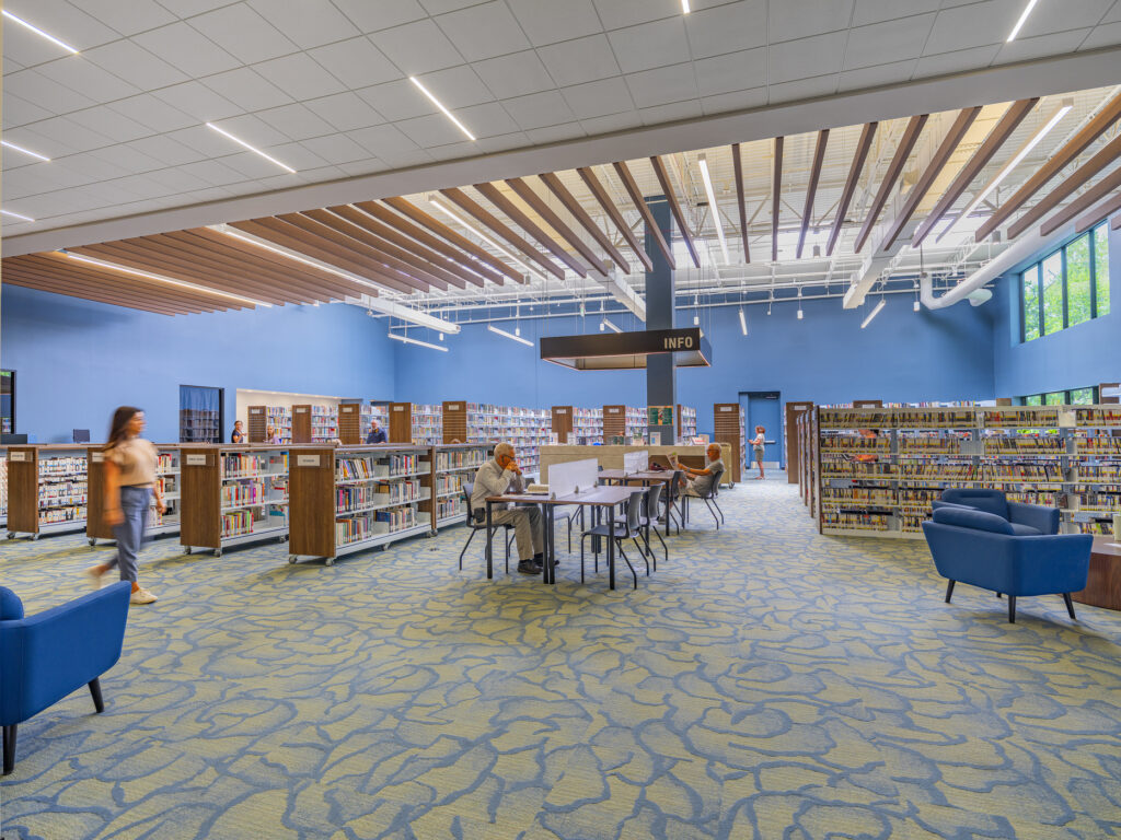 Main reading area