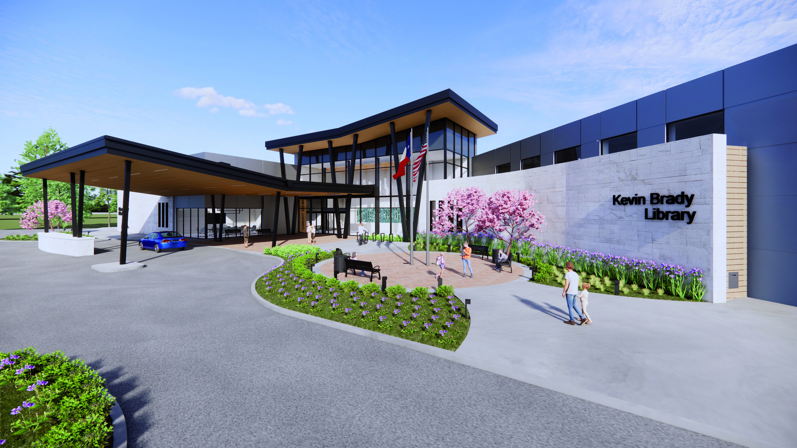 Kevin Ketchner Library Kevin Brady Library + Community Center - PGAL