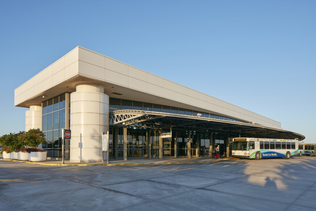 Consolidated Rental Car Facility (ConRAC) and Bus Maintenance Facility at George Bush Intercontinental Airport (IAH)