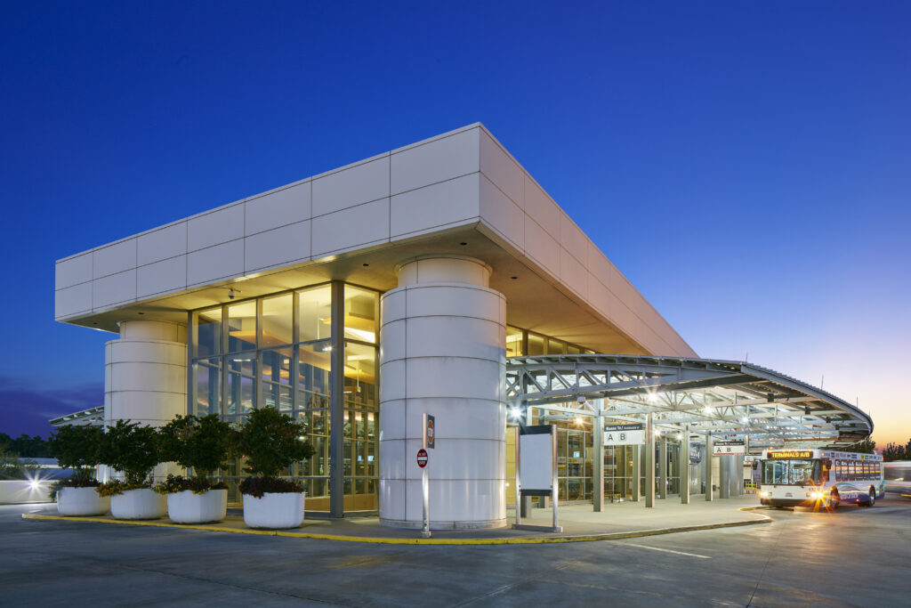Consolidated Rental Car Facility (ConRAC) and Bus Maintenance Facility at George Bush Intercontinental Airport (IAH)