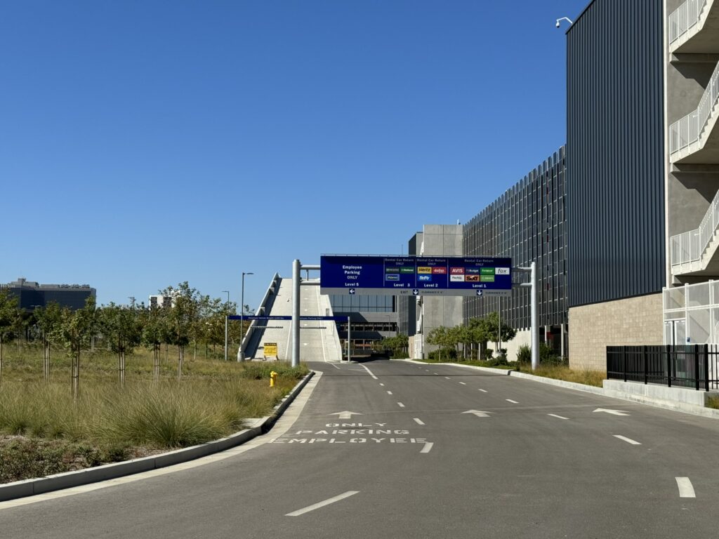 Consolidated Rental Car Facility (ConRAC) at Los Angeles International Airport (LAX)